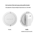 Xiaopei smart spray pet odor removal machine with bracket and purification liquid bottles.