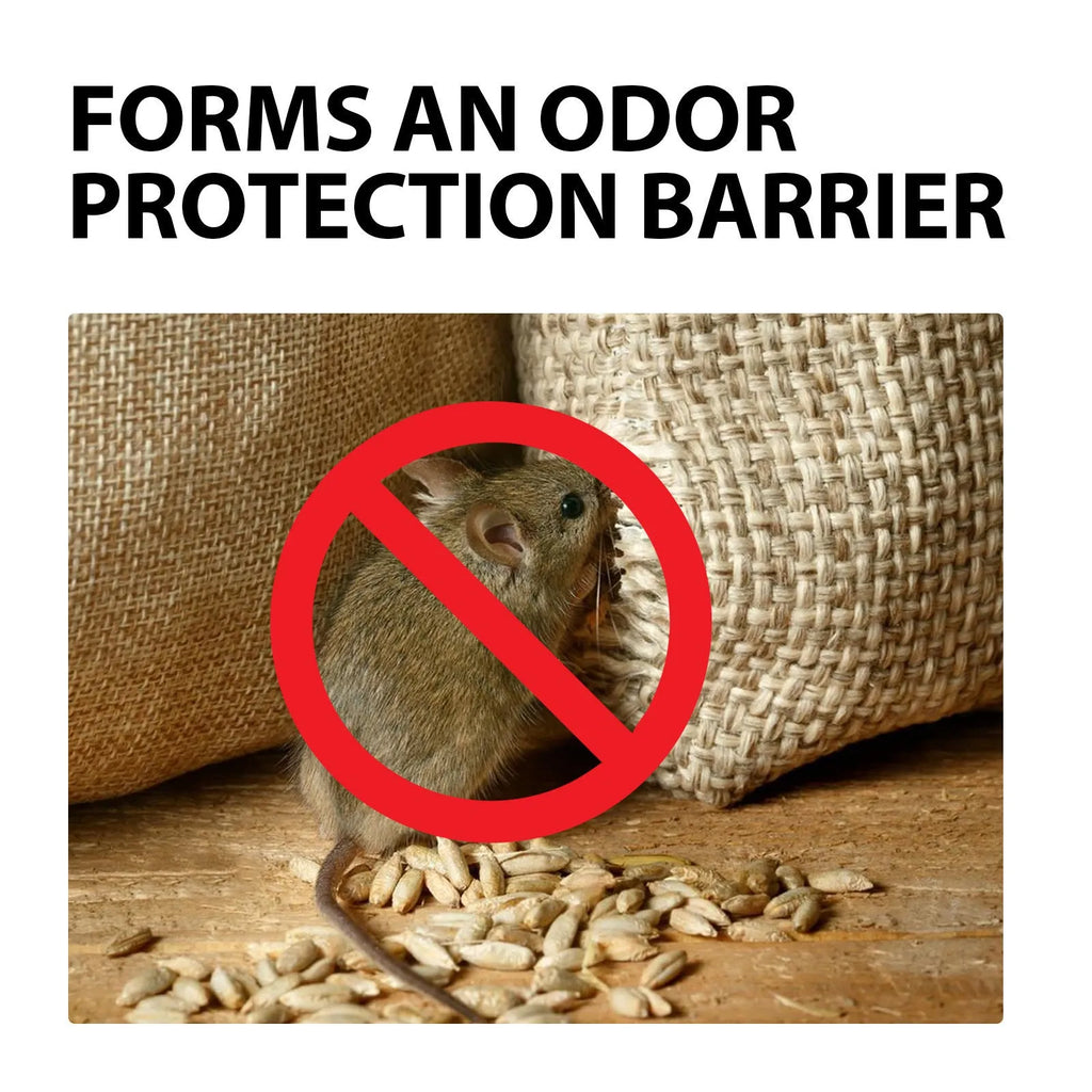 60ml rat repellent spray bottle with natural oil formulation for home and vehicle use