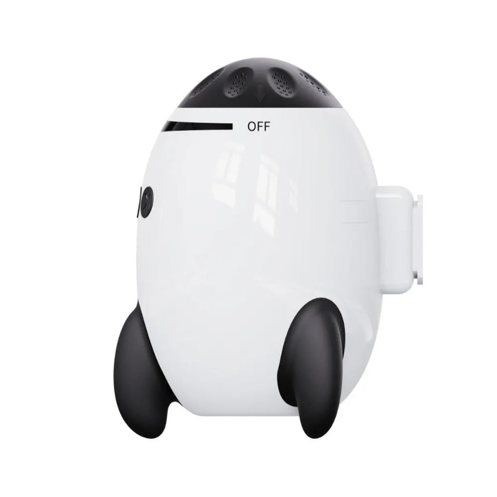 White portable baby stroller shaking device with automatic rocking and Bluetooth connection