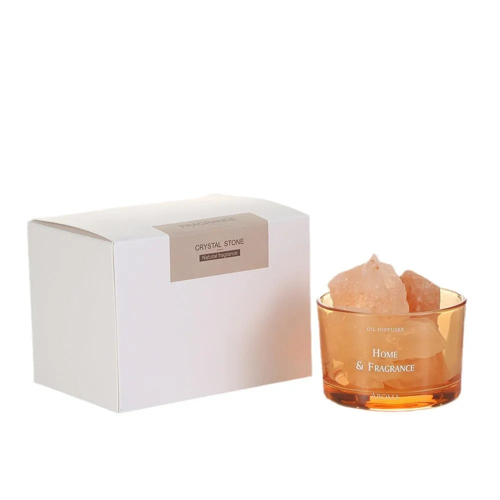 Ten 20ml aromatherapy oil bottles with crystal diffuser for home air freshening