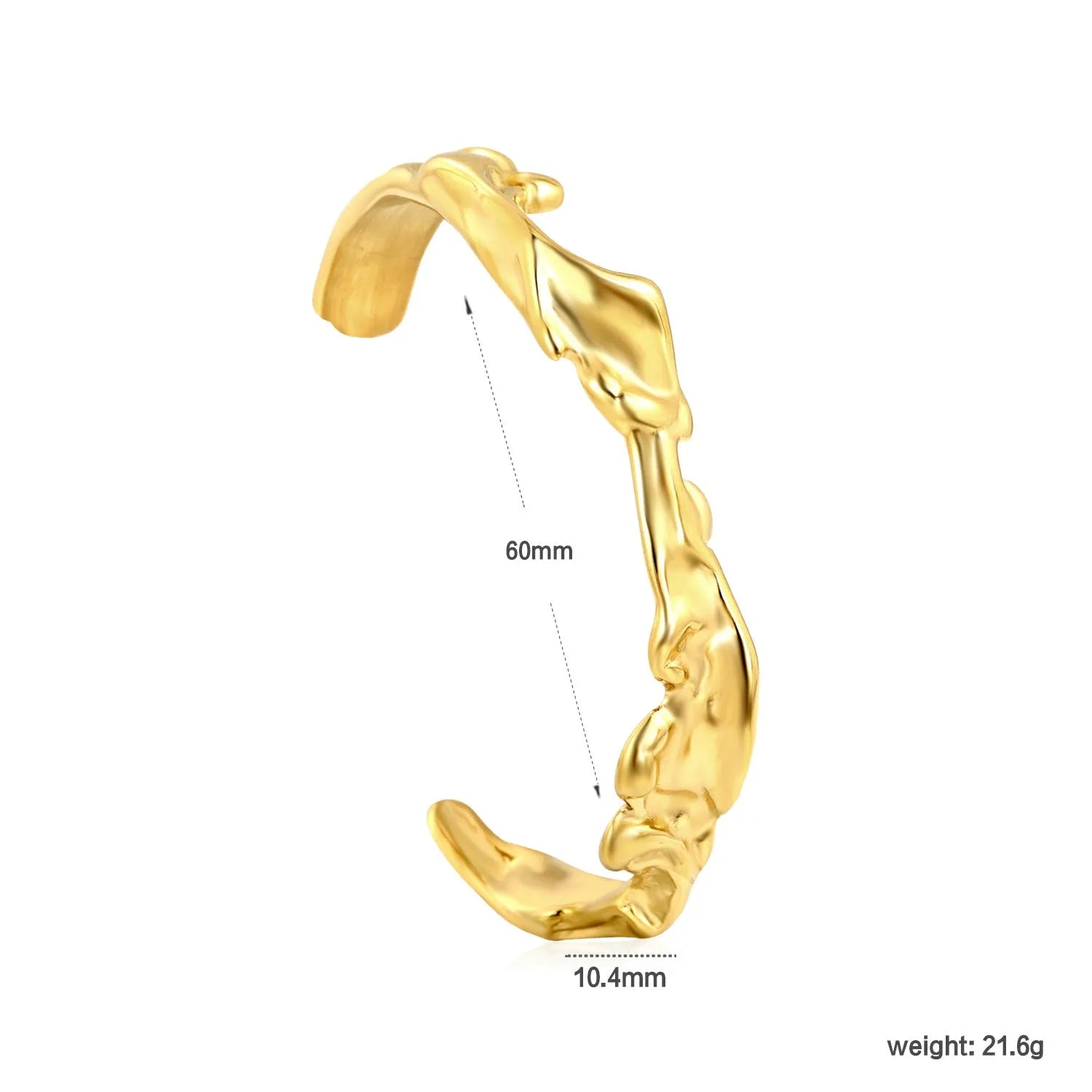 Men's adjustable stainless steel alloy bracelet in gold, silver, and black colour options.