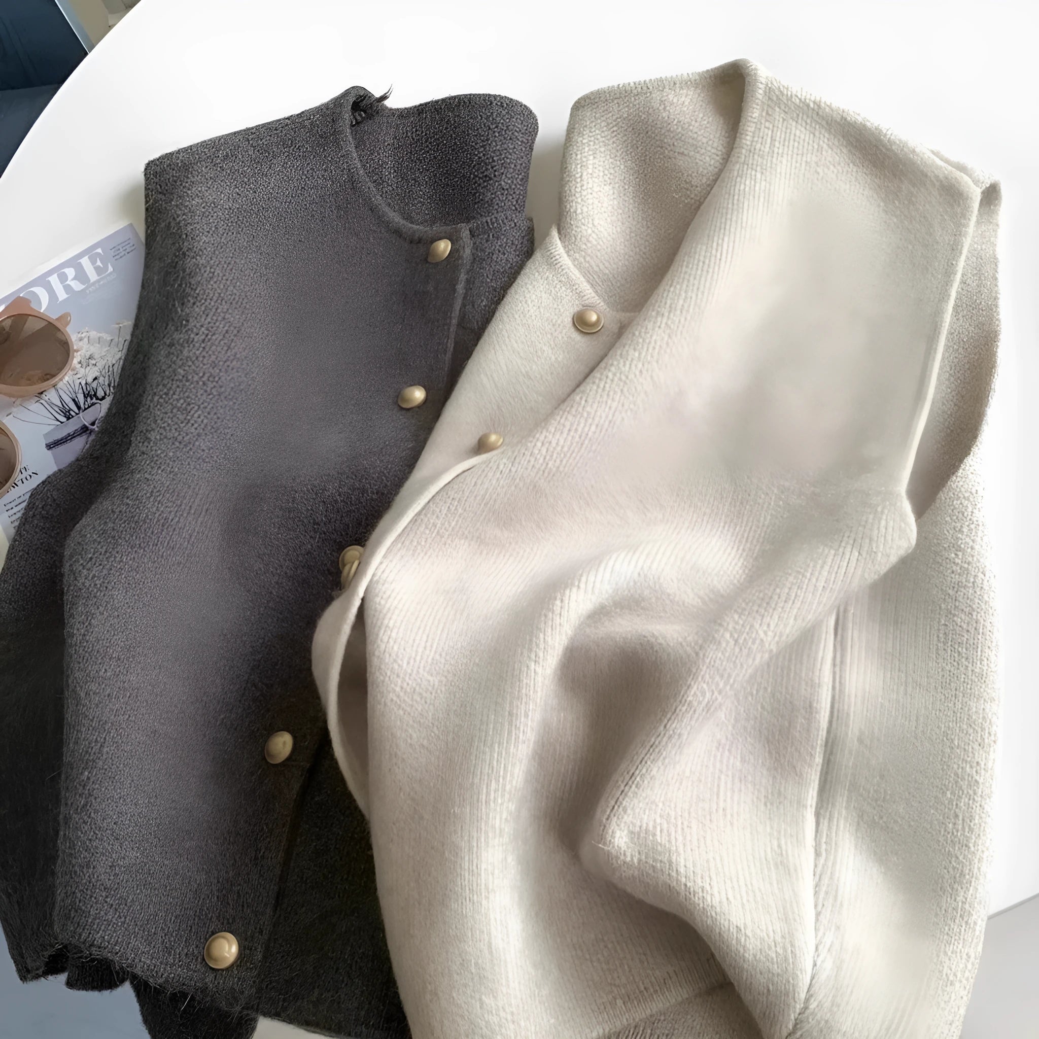 Women's casual polyester pullover top with half sleeves and V-neck in six colour options