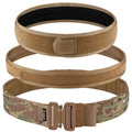2-inch military waist seal belt with alloy quick-release buckle in CP camouflage colour