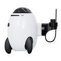 White portable baby stroller shaking device with automatic rocking and Bluetooth connection