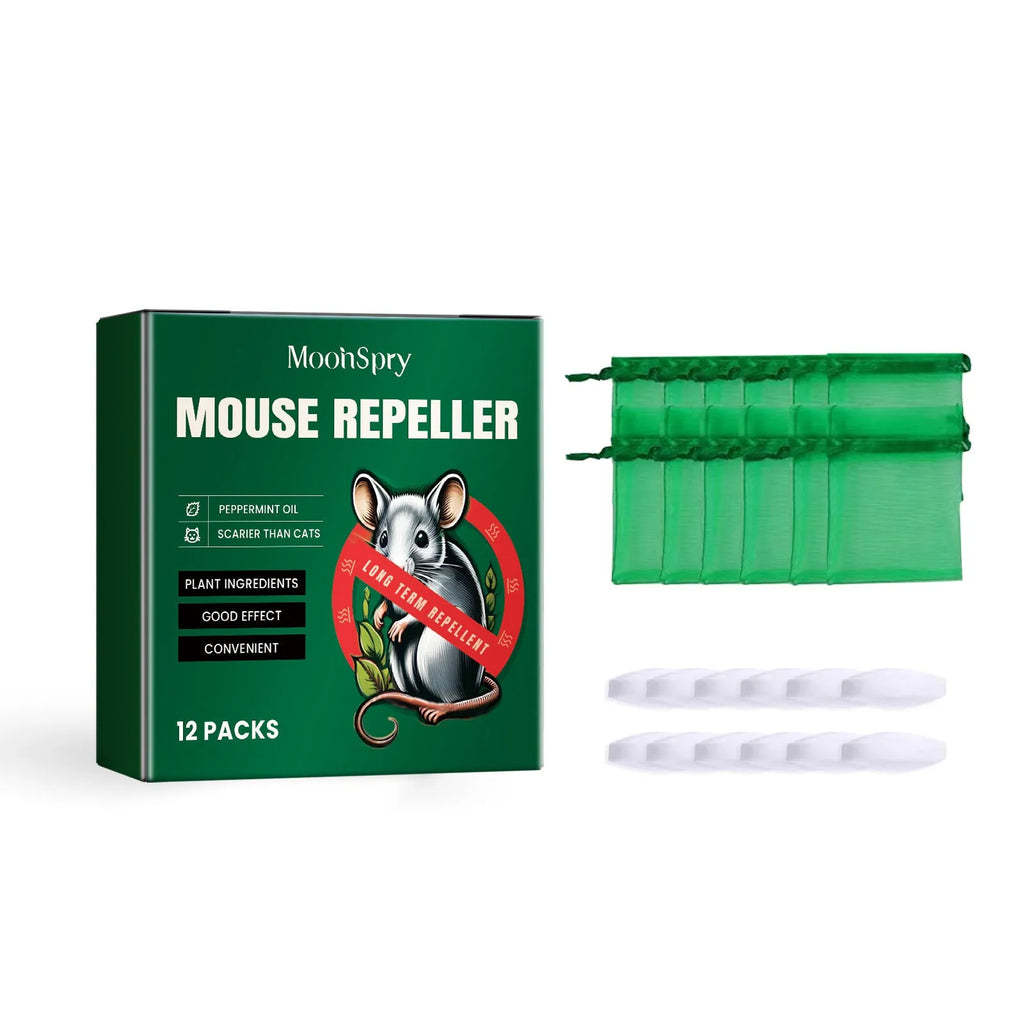 60ml rat repellent spray bottle with natural oil formulation for home and vehicle use