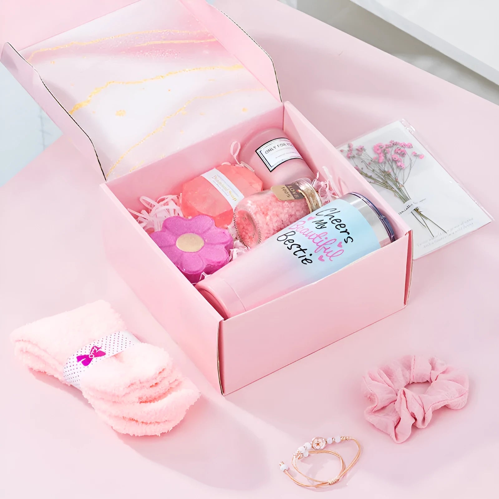 Soy wax aromatherapy candle gift set in gift box with multiple colour options