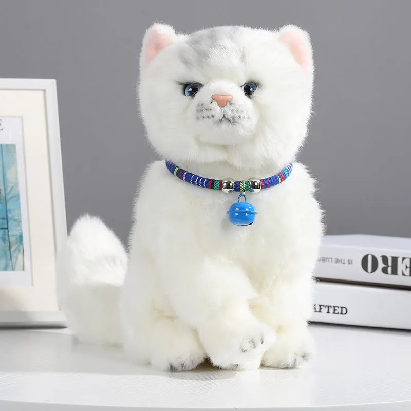 Adjustable ethnic pattern pet collar with metal bell for a cat or small dog