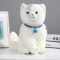 Adjustable ethnic pattern pet collar with metal bell for a cat or small dog