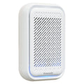 White wall-mounted air purifier with filter screen for small rooms