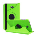 Lenovo tablet rotating leather case in clamshell design showing litchi grain texture in black colour