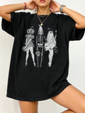 Cotton loose fit summer t-shirt with short sleeves and round neck in multiple colours