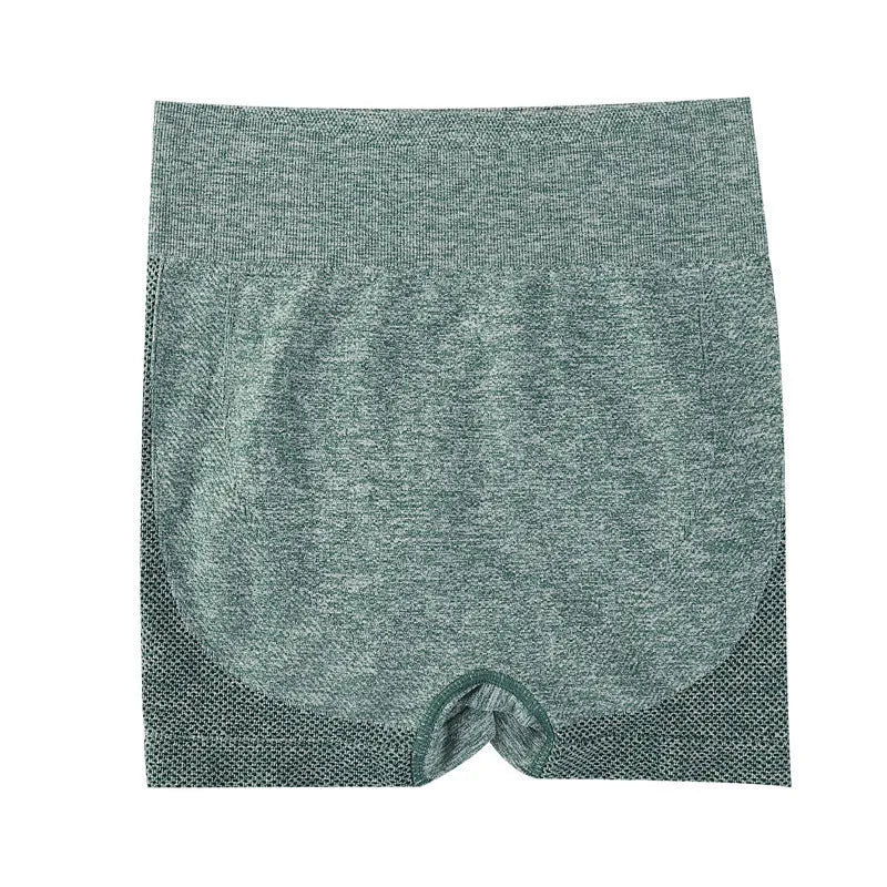 Women's quick-drying fitness shorts in various colours with seamless waistband design