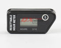 Black waterproof LCD maintenance timer for vehicle and engine service intervals