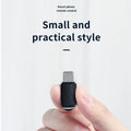 Capsule infrared remote control emitter for smartphones with Lightning, Type-C and Micro-USB interfaces