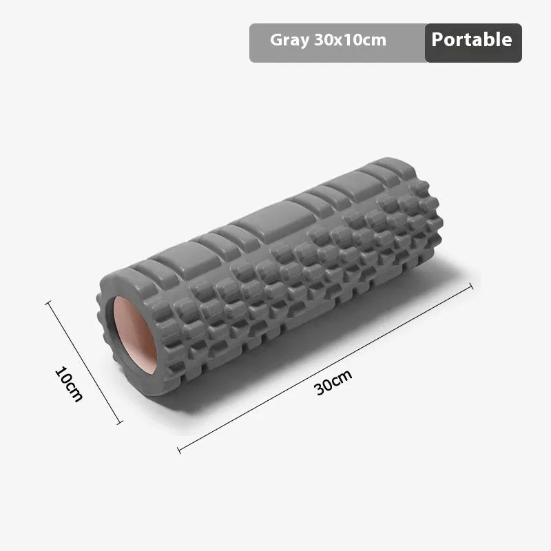 EVA foam roller for fitness recovery and yoga support in multiple size and colour options