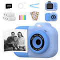 Children's plastic camera in blue, pink or purple colours with video recording and photography functions