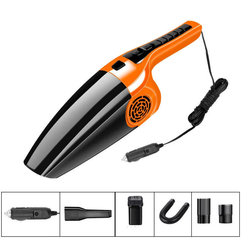 PoHigh Power Hypa eighth generation black car vacuum cleaner with cigarette lighter plug