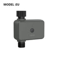 Bluetooth smart garden irrigation timer for hose faucet with smartphone app control.