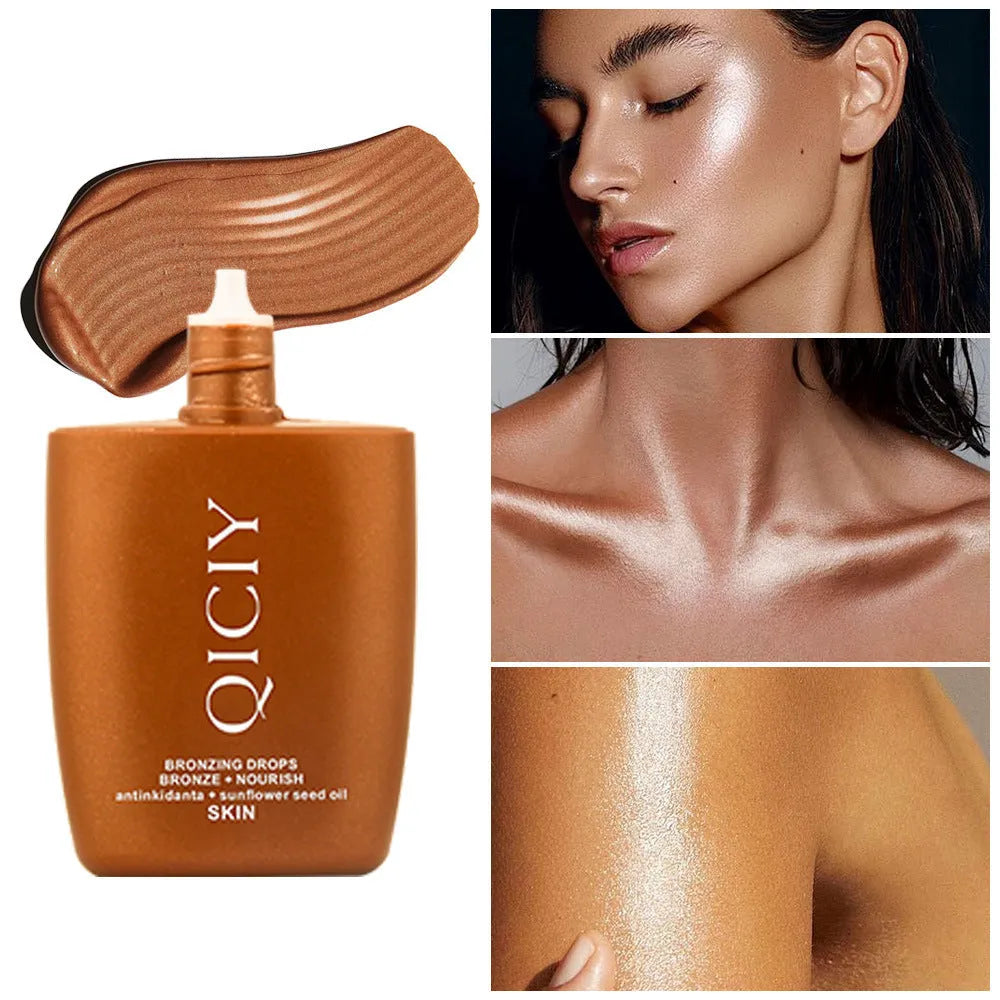 Face and body brightening contour liquid in 30ml bottle with four colour shade options
