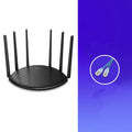 AC1900 gigabit wireless router with compact design for UK 220V home networking