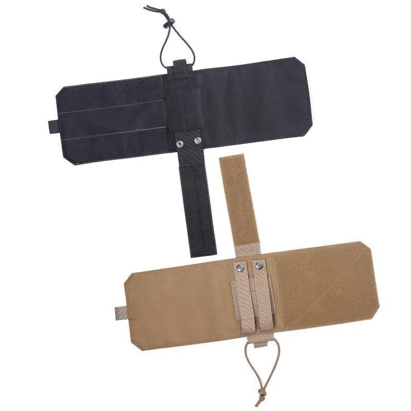 Outdoor adjustable bottle cover made from Oxford cloth with PU lining in black and khaki colours