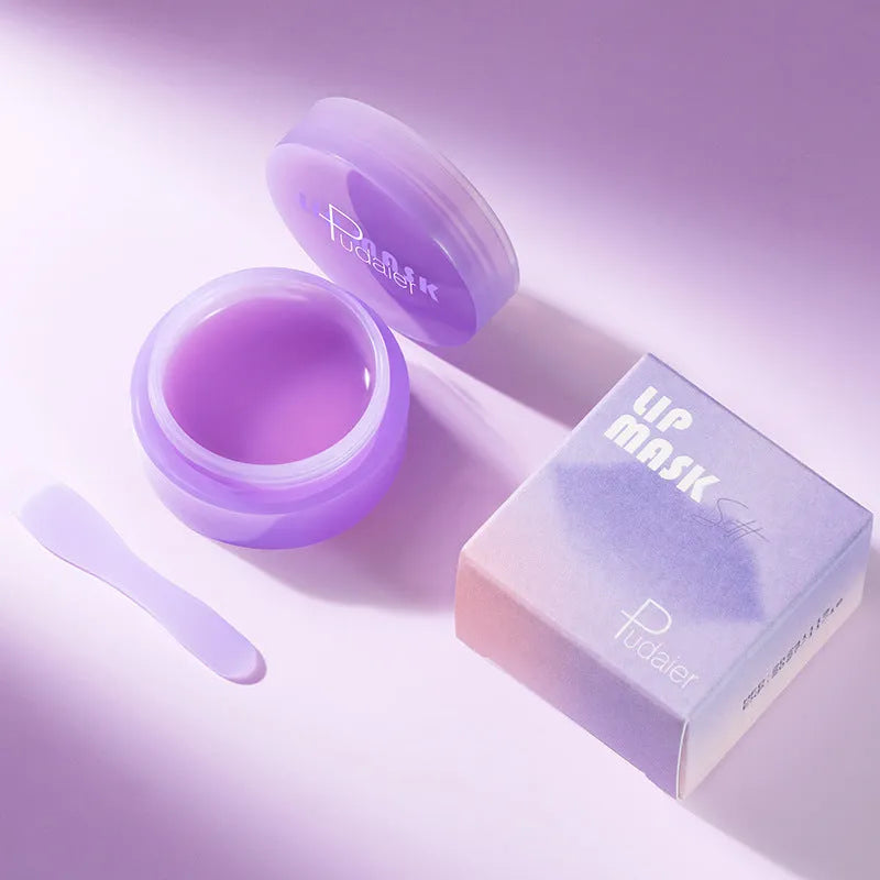 10ml exfoliating lip balm with scraper tool for moisturising dry lips
