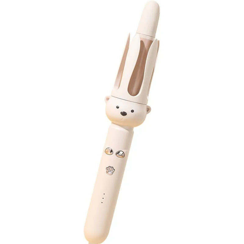 Beige anion automatic hair curler FS-H208 model with curling wand