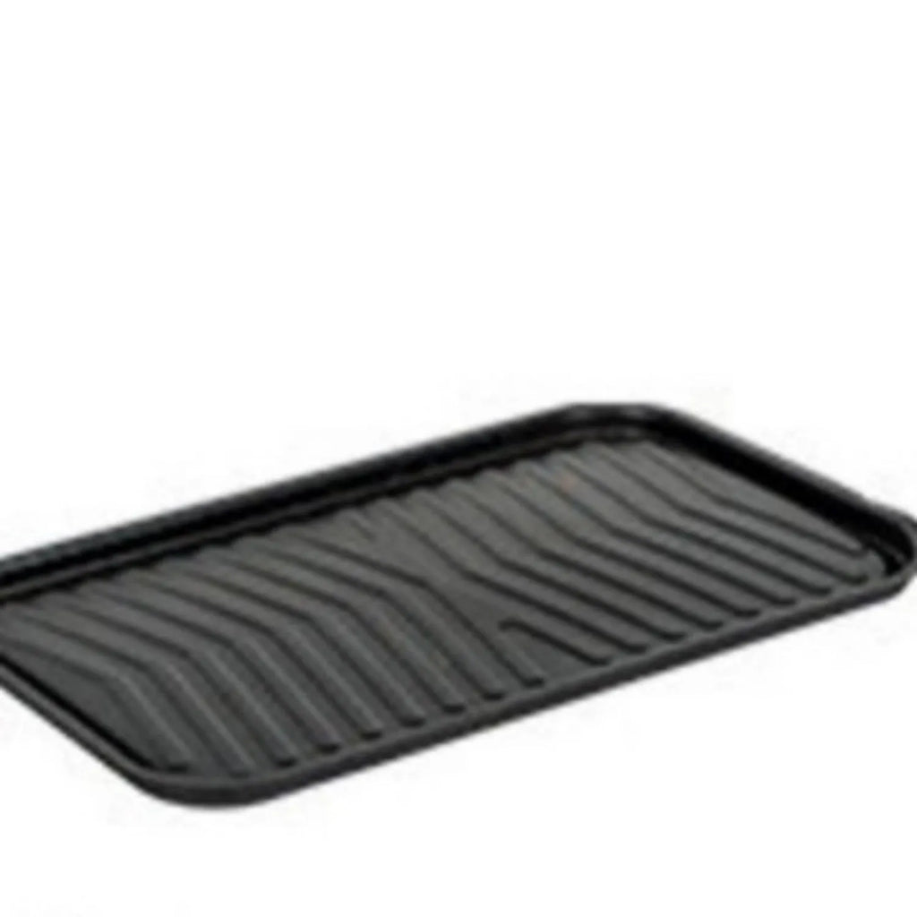 White round portable charcoal grill with detachable carbon tank and barbecue grill for outdoor cooking