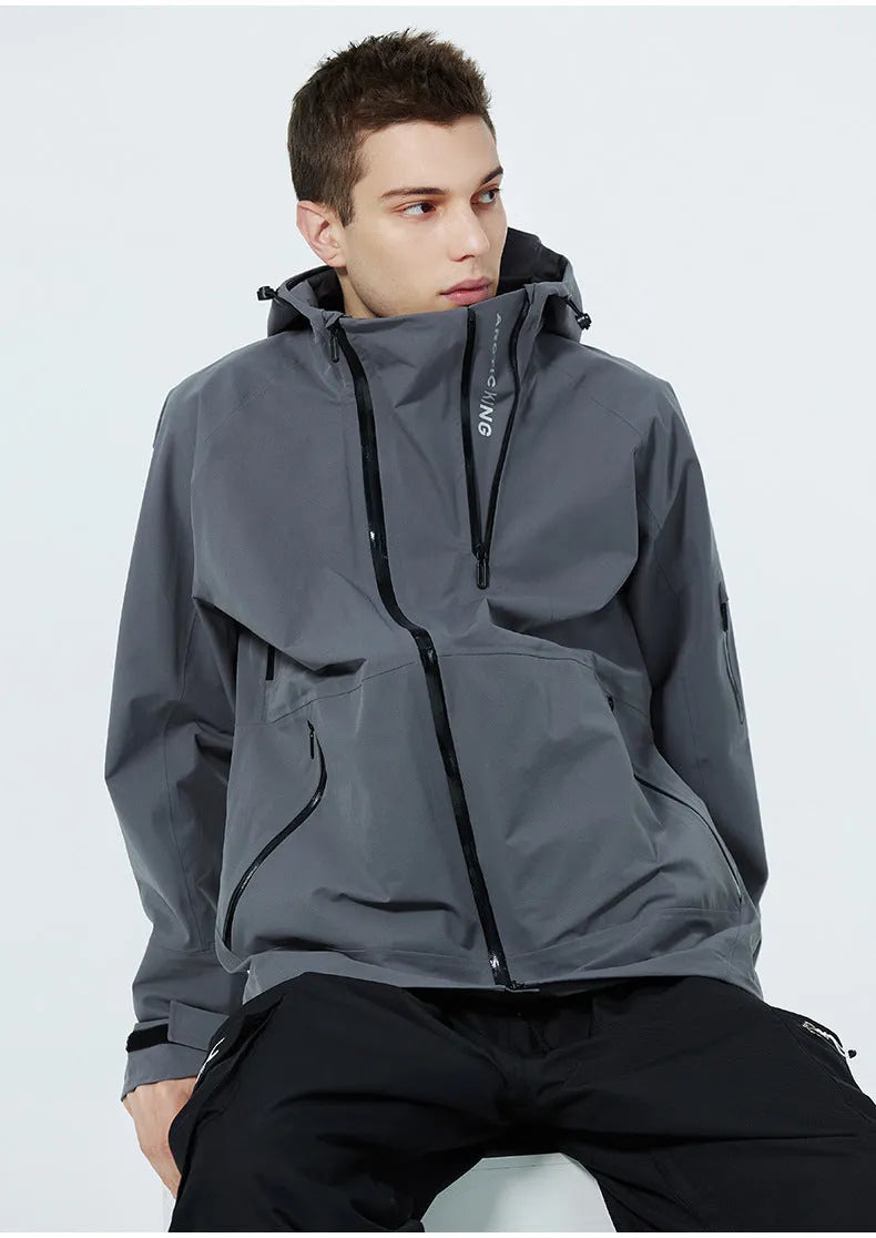 Men's and women's waterproof windproof ski suit for winter sports in various colour options