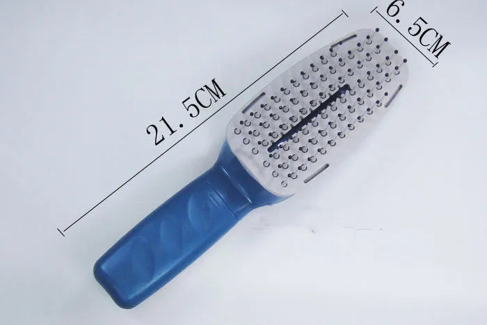 Negative ion pet comb with removable brush head and ozone cleaning function.