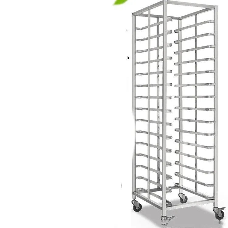 Stainless steel 6-layer cake bread tray rack with 40x60cm tray dimensions