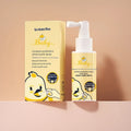 Children's probiotic white teeth cleaning spray in 40ml bottle with strawberry or orange flavour options