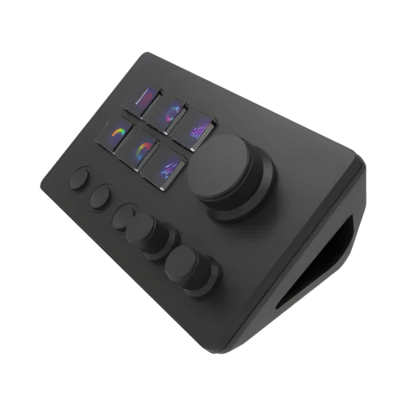 Visual Keyboard N3 programmable silicone keypad in white or black with 2 metre USB cable