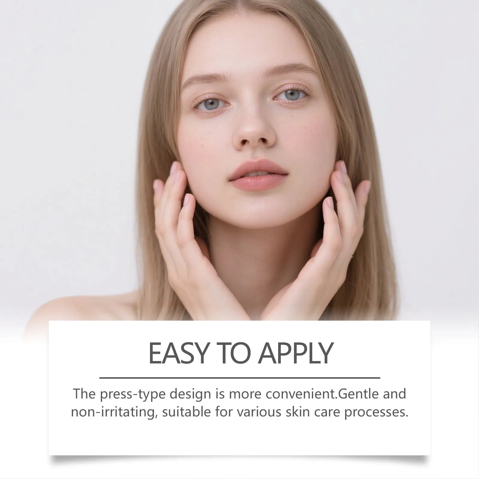 80ml bottle of cleansing and nourishing facial moisturising liquid with hyaluronic acid and salicylic acid.