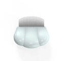Paw Soft pet deshedding brush with 9cm square grooming head in blue pink or white colours