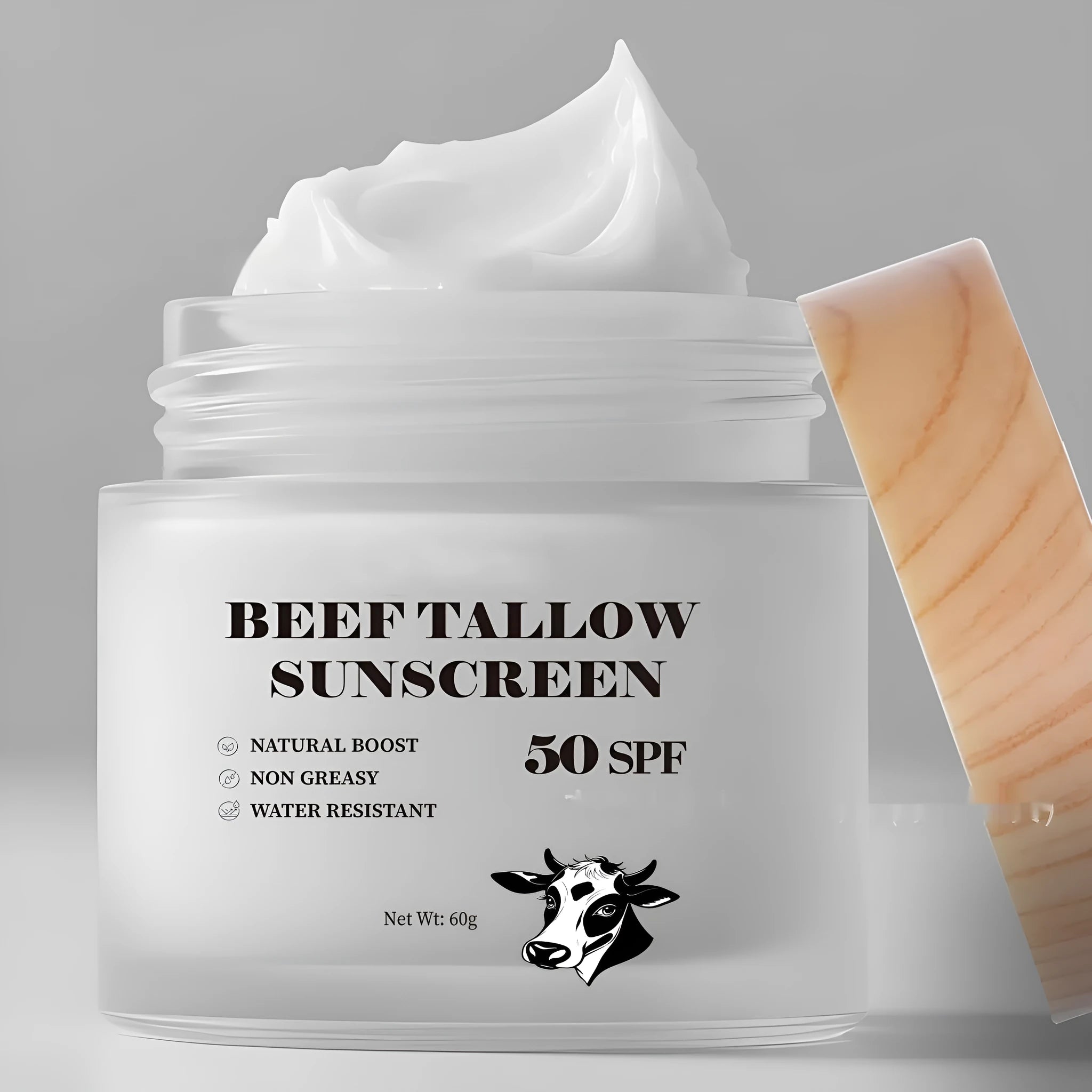 60g tube of beef tallow protective cream, waterproof and non-greasy formula.
