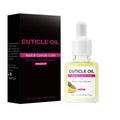 15ml nail cuticle oil bottle with brush applicator for dry cuticle treatment