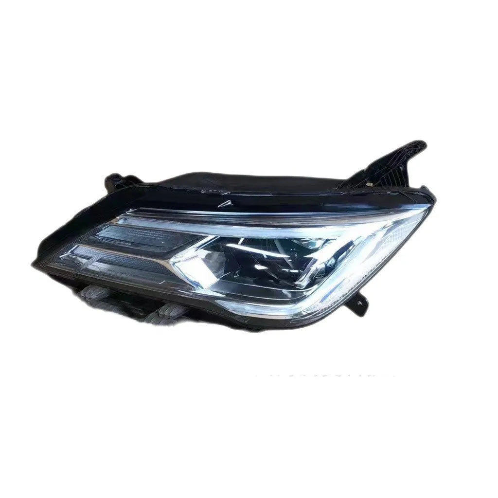 Car headlight pair for 2018-2021 models showing left and right ABS units with nine-line LED design