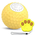 Remote control interactive cat toy with rolling ball and laser pointer in blue colour option