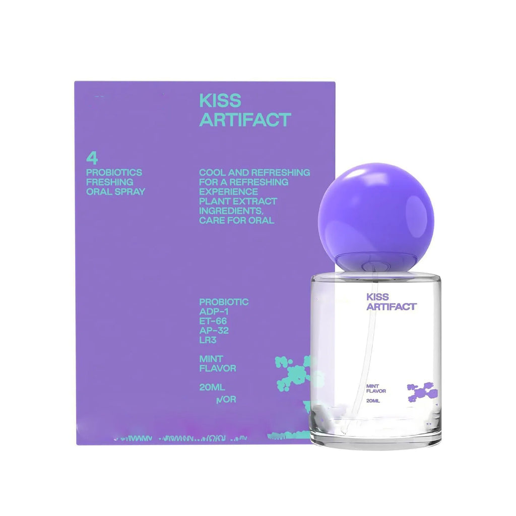 20ml portable probiotic oral spray bottle with spray nozzle for hydrating body care