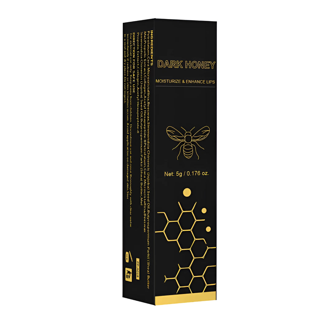 Dark honey lipstick bullet containing 5g of product for universal application