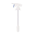 Electric pumping water device for milk and beverages with silicone straws and blue pressure handle