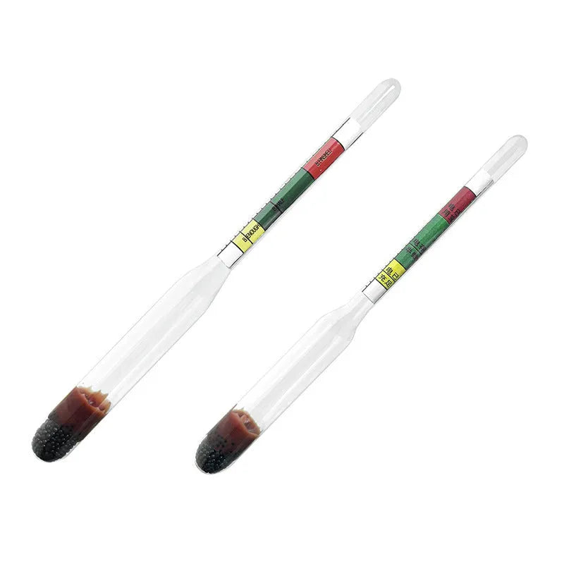 Electrohydraulic glass hydrometer for battery electrolyte density testing with 330mm length