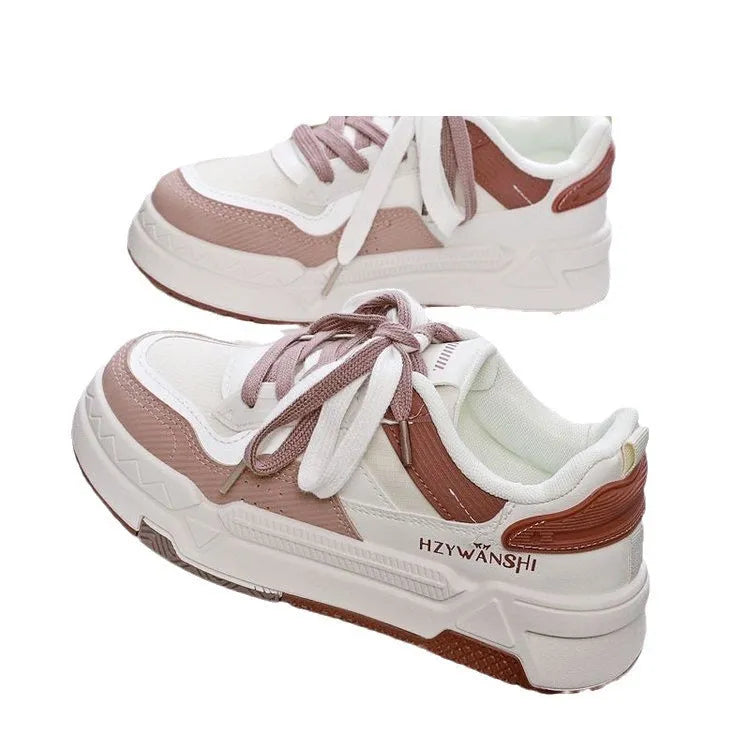 Children's height increasing board shoes with cross shoulder straps and thick rubber sole