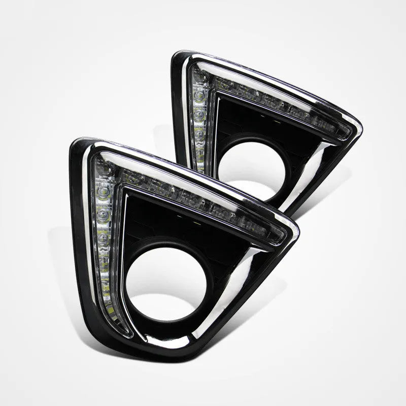 Mazda CX-5 daytime running lights LED replacement lamps with electroplated white light options