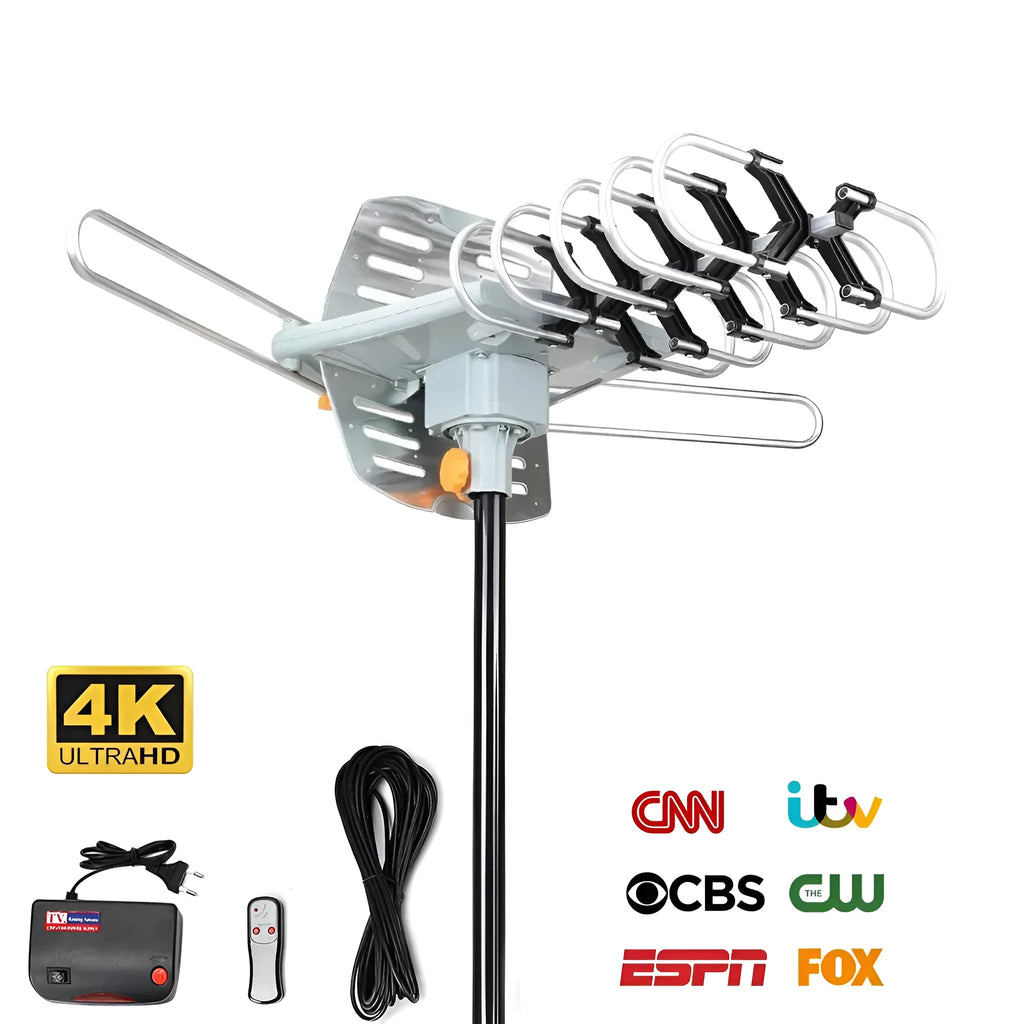 GR-1002 outdoor rotatable digital television antenna with directional elements
