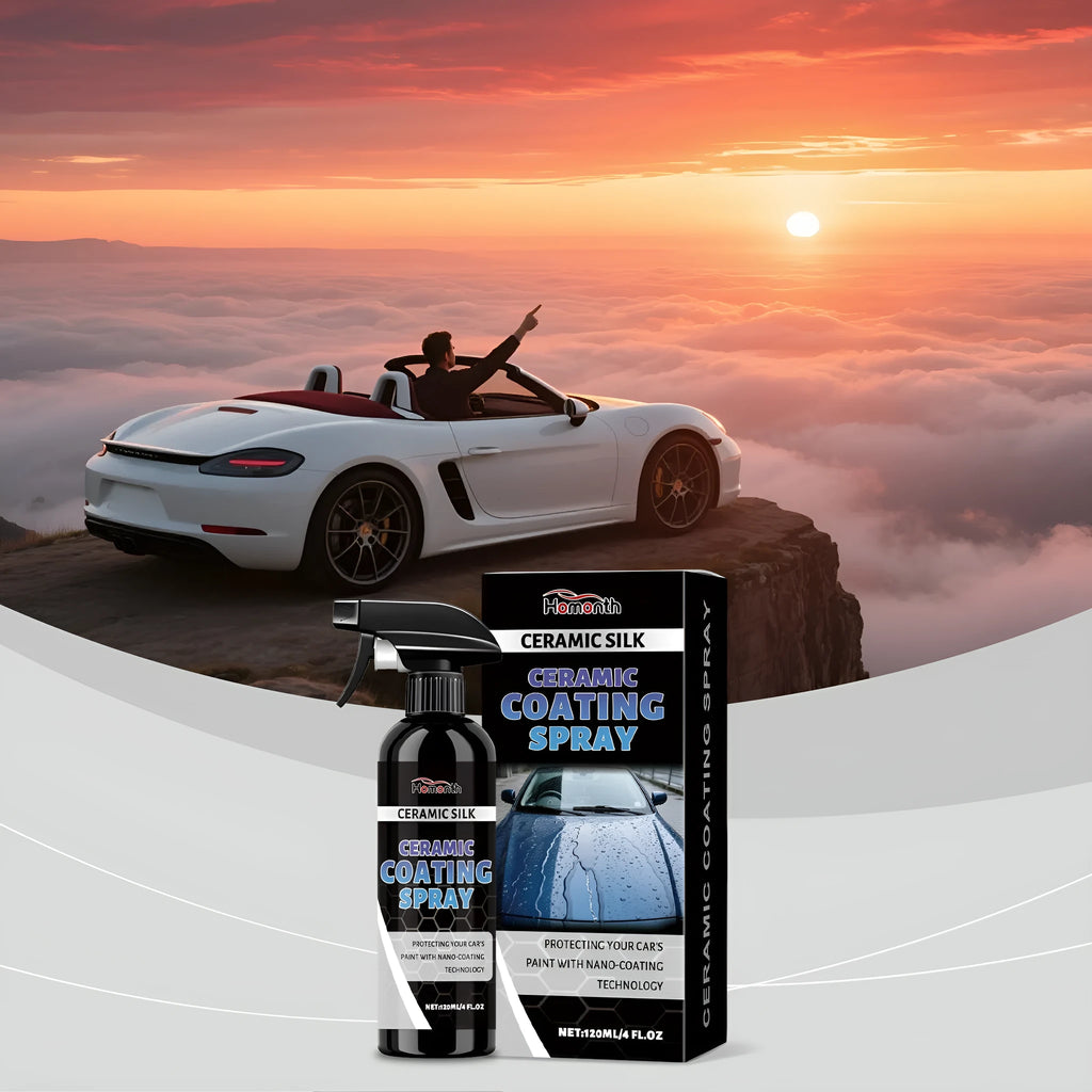 120ml ceramic coating spray can for automotive paint protection and maintenance