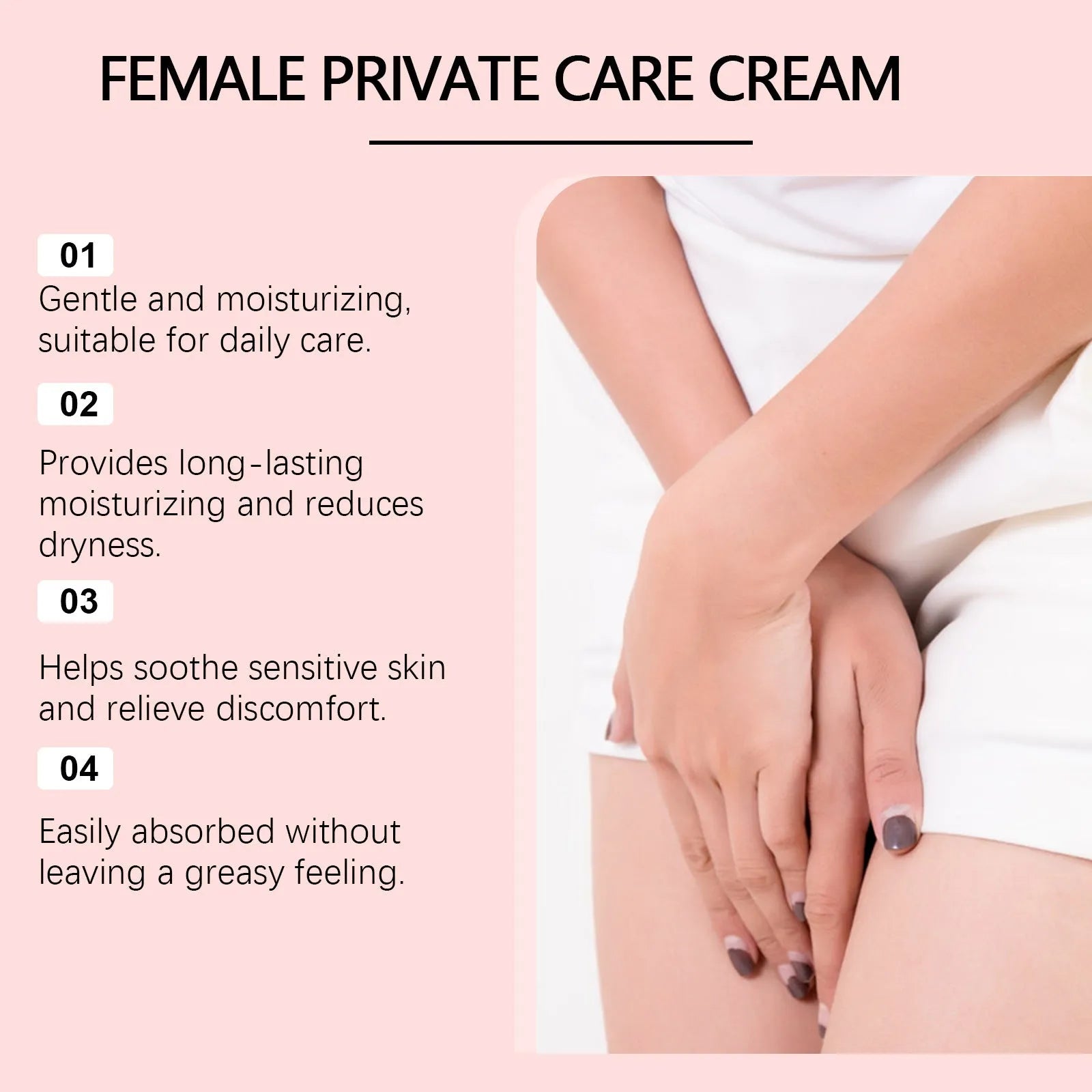50g jar of Gentle Care moisturising cream with botanical extracts for daily skincare