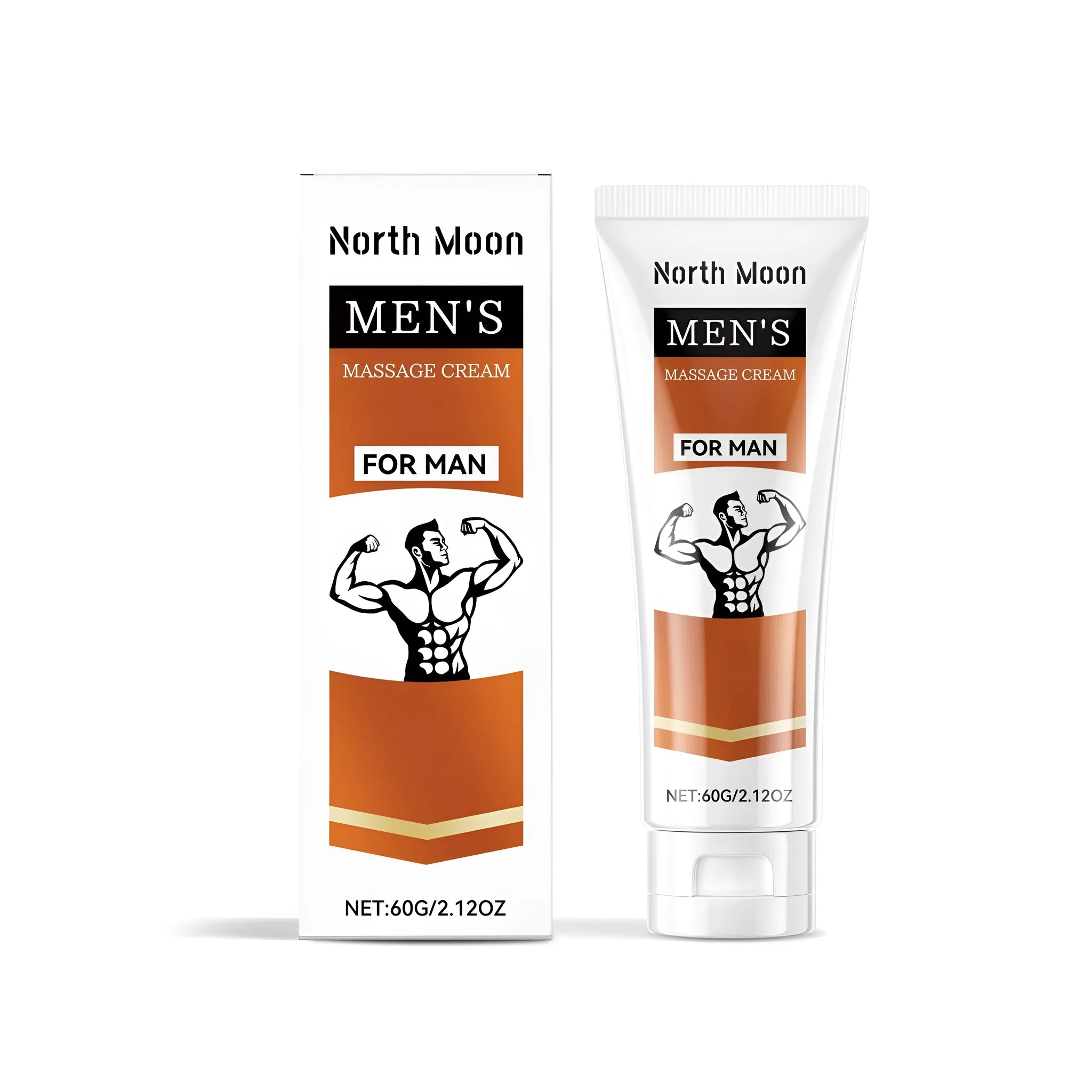 60g jar of men's massage cream with ginseng and aloe vera extracts