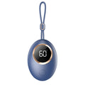 USB-powered hand warmer power bank with digital display in multiple colour options